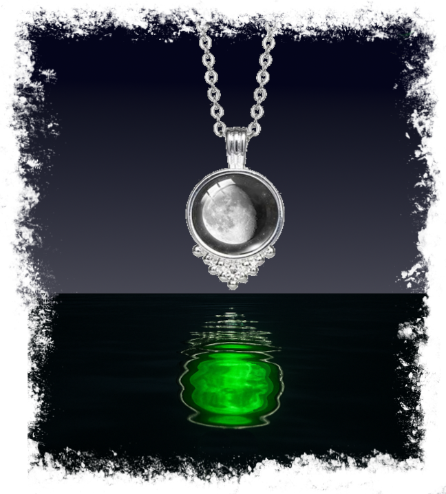 Collana Glowing in the dark Luna Calante